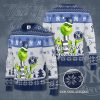 MLB New York Yankees Pinstripe Personalized Ugly Sweater, Yankees Christmas Sweater