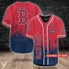 Boston Red Sox Graphic Personalized Mlb Baseball Jersey, Custom Red Sox Jersey