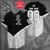 MLB Chicago White Sox Custom Name Black Baseball Jersey, Custom White Sox jersey