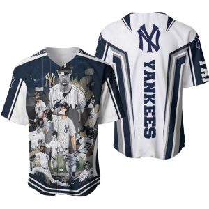New York Yankees Greatest Players Baseball Jersey, New York Yankees Pullover Jersey