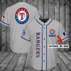 Texas Rangers Mascot MLB Custom Name Number Baseball Jersey, Rangers Jersey Baseball