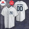 Personalized New York Yankees Gradient Baseball Jersey, New York Yankees Custom Jersey