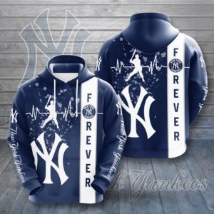 MLB New York Yankees Forever 3D Hoodie, Hoodie New York Yankees