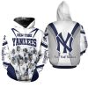 New York Yankees Pinstripe 3D Hoodie, Hoodie MLB Yankees