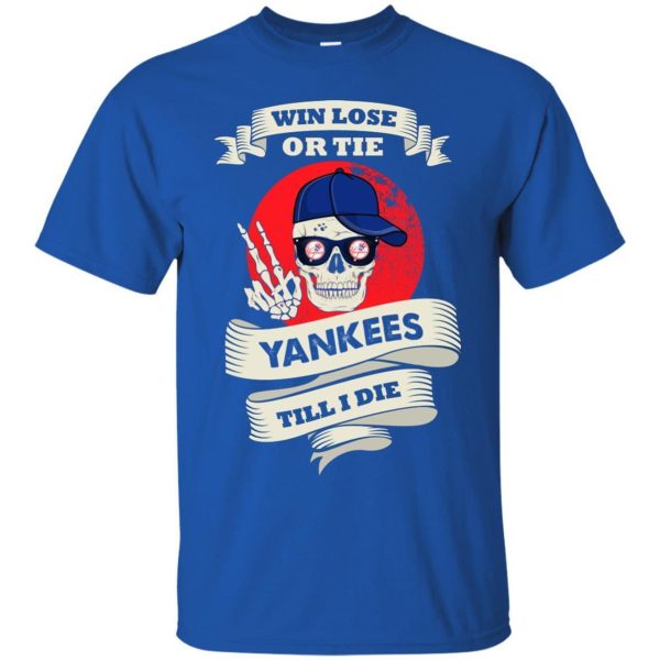Skull Say Hi New York Yankees Custom T-Shirt, MLB Yankees T-shirt