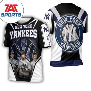 Aaron Judge Gleyber Torres Giancarlo Stanton For New York Yankees Fan 3D T-shirt, Baseball Shirt Yankees