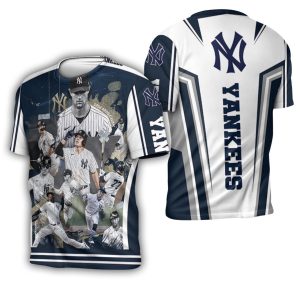 New York Yankees Greatest Players 3D T-Shirt, Baseball Shirt Yankees
