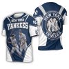 New York Yankees Mickey Mantle 3D T-Shirt, Baseball Shirt Yankees