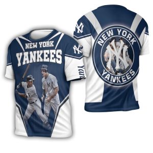 New York Yankees McCutchen Aaron Judge 3D T-Shirt, Baseball Shirt Yankees