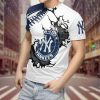 New York Yankees Skull Stitching MLB 3D T-Shirt, MLB Yankees Shirt