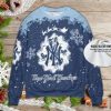 New York Yankees Light Up Ugly Sweater, Yankees Ugly Christmas Sweater