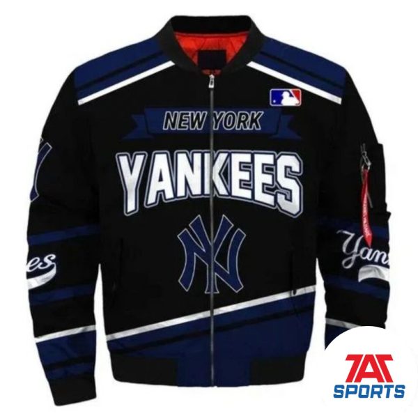 MLB New York Yankees Bomber Jacket, Yankees MLB Jacket