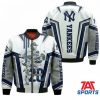 MLB New York Yankees Gnomes Christmas Bomber Jacket, Yankees MLB Jacket