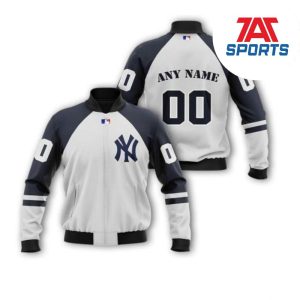 MLB New York Yankees Personalized Bomber Jacket, Yankees MLB Jacket