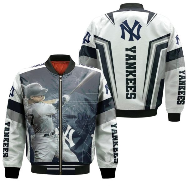 New York Yankees Mickey Mantle Bomber Jacket, Yankees Bomber