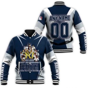 MLB New York Yankees All Player Personalized Baseball Jacket, MLB New York Yankees Jacket