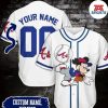 Atlanta Braves Mascot MLB Custom Name Number Baseball Jersey, Braves Pullover Jersey