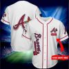 MLB Atlanta Braves Custom Name Red Baseball Jersey, MLB Jersey Braves
