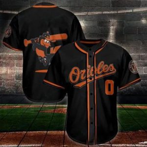 MLB Baltimore Orioles Custom Number Black Baseball Jersey, Custom Orioles Jersey