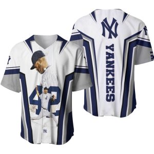 42 New York Yankees Mariano Rivera Baseball Jersey, MLB Yankees Jersey