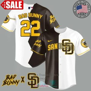 Bad Bunny And San Diego Padres Baseball Jersey, MLB Padres jersey