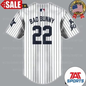 Bad Bunny New York Yankees Shirt Baseball Jersey, New York Yankees Pullover Jersey