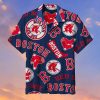 Boston Red Sox Camouflage Skull American Flag Hawaiian Shirt, Hawaiian Red Sox Shirt