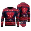 MLB Boston Red Sox Christmas Black Ugly Sweater, Red Sox Christmas Sweater