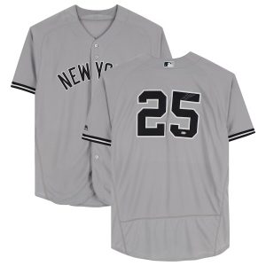 Gleyber Torres New York Yankees Gray Baseball Jersey, Gleyber Torres Yankees Jersey