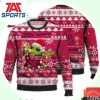 MLB Atlanta Braves Baby Grinch Ugly Sweater, Braves Christmas Sweater