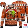 MLB Baltimore Orioles Custom Name Ho Ho Ho Ugly Christmas Sweater, Orioles Christmas Sweater