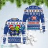 MLB Chicago Cubs The Grinch Christmas Ugly Sweater, Cubs Christmas Sweater