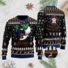 MLB Houston Astros Snoopy Ugly Sweater, Astros Christmas Sweater