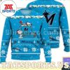 MLB Miami Marlins The Grinch Christmas Sweater, Miami Marlins Ugly Sweater