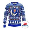 MLB New York Mets Custom Name Santa Claus Hat Ho Ho Ho Sweater, Mets Ugly Sweater