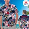 MLB New York Yankees Custom Name Number Style Hawaiian Shirt, Yankees Tropical Shirt