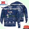 MLB San Diego Padres Team Logo Ugly Christmas Sweater, Padres Christmas Sweater