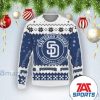 MLB San Diego Padres Snoopy Dog House Xmas Sweater, Padres Christmas Sweater