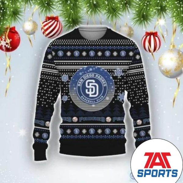 MLB San Diego Padres Ugly Christmas Sweater, Padres Christmas Sweater