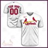 MLB St. Louis Cardinals Custom Name Yellow Baseball Jersey, Custom Cardinals Jersey