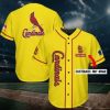 MLB St. Louis Cardinals Custom Name Number White Baseball Jersey, Custom Cardinals Jersey