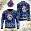 MLB Toronto Blue Jays Custom Name Number Ugly Christmas Sweater, Blue Jays Ugly Sweater