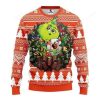 MLB Baltimore Orioles Grogu Xmas Knitted Sweater, Orioles Ugly Sweater