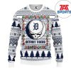 Mlb Detroit Tigers Grinch Hug Christmas Ugly Sweater, Detroit Tigers Christmas Sweater