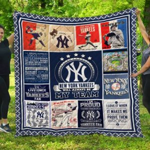 My Team New York Yankees Legends Quilt, New York Yankees Quilt
