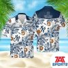 MLB New York Yankees Tropical Pineapple Pattern Hawaiian Shirt, Yankees Tropical Shirt