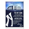 Play Ball With Babe Ruth Poster, Yankees Posters