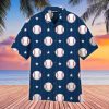 Baseball Simple Hibiscus Hawaiian Shirt, MLB Hawaiian Shirts