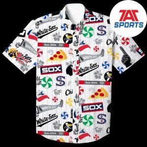 Chicago White Sox Authentic MLB Hawaiian Shirt, White Sox Hawaiian Shirt