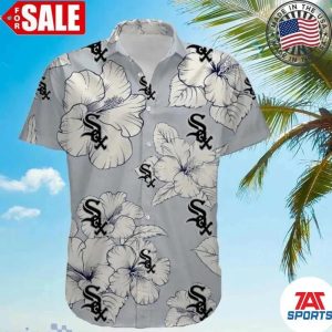 Chicago White Sox Hibiscus Big Flower MLB Hawaiian Shirt, White Sox Hawaiian shirt